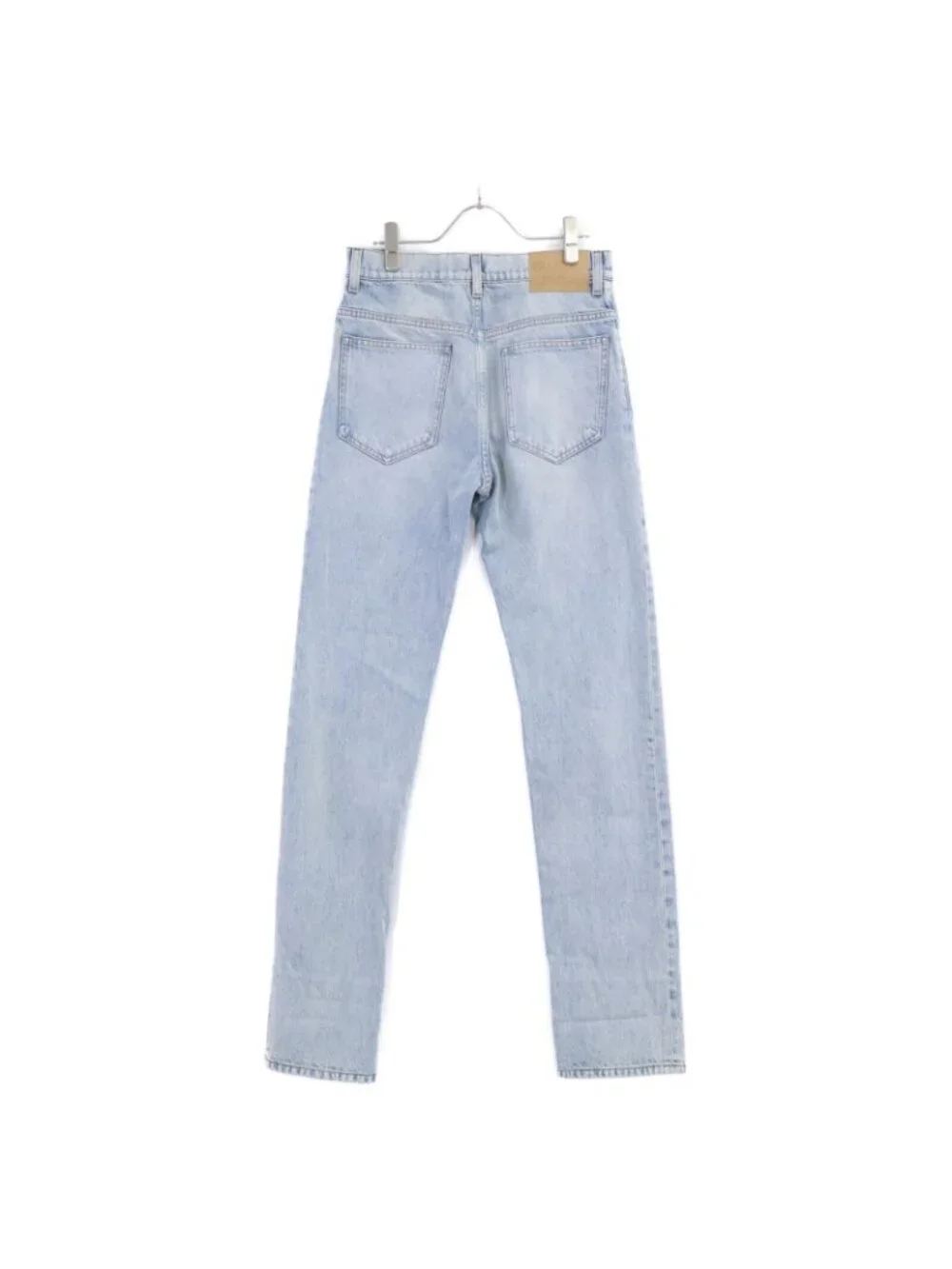 Gucci Light Blue GG Turnup Washed Denim Pants 28